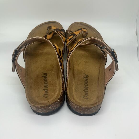OUTWOODS BORK-30 SANDAL LEOPARD SIZE 8 - Picture 5 of 6